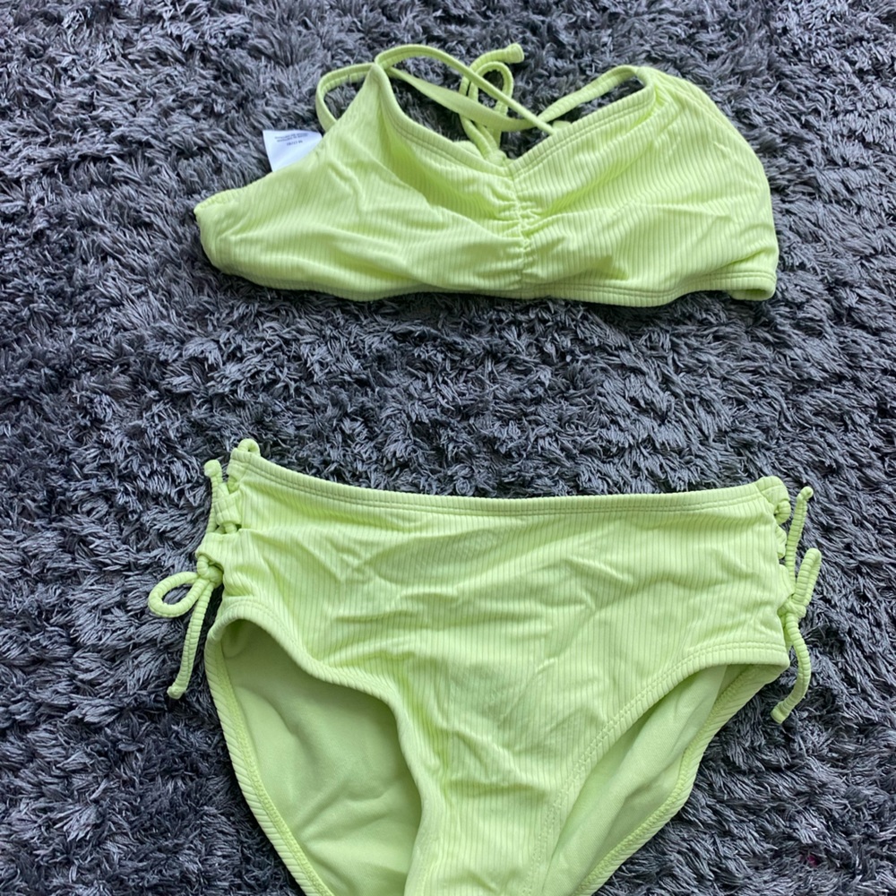 Art Class Green Bikini Set Swimwear